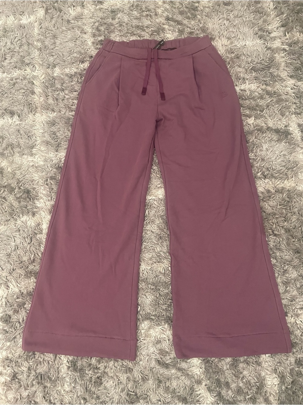 Maglens Cotton Drawstring Wide Leg Sweatpants Lounge Trousers XL